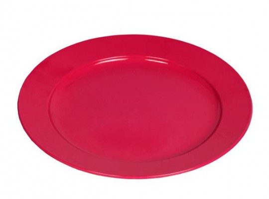 Nádobí Valon mělký talíř červený pr.20 cm