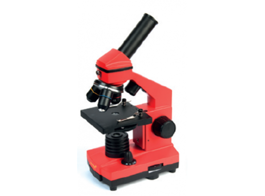 Mikroskop-Levenhuk Rainbow 2L PLUS-červený