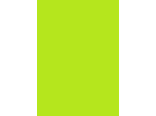 Barevný papír karton světle zelený 50 x 70 cm 300 g