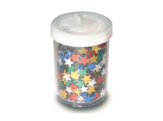 Dekorační konfety hvězdičky-pr.5mm-20g
