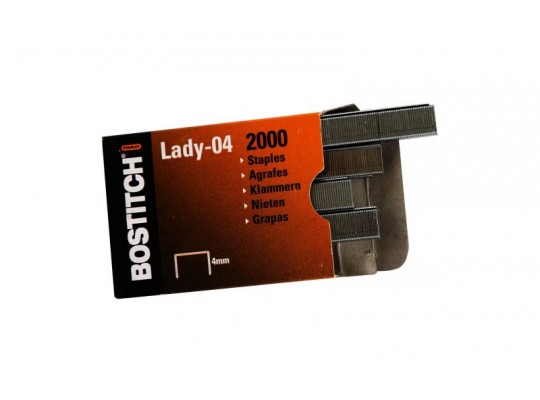 Drátky do sešívačky-Bostitch Lady 04-4mm-2000ks