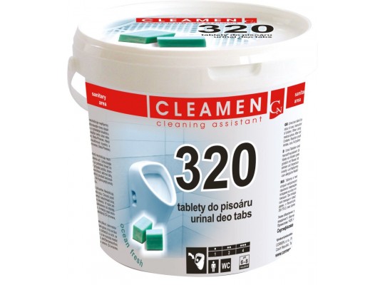 WC tablety do pisoáru-Cleamen 320-deo-1,5kg-47ks