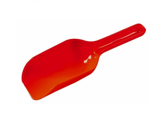 Lopatka na písek -23 cm-Androni-plast-červená