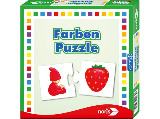 Puzzle Noris Barvy - 24 dílků