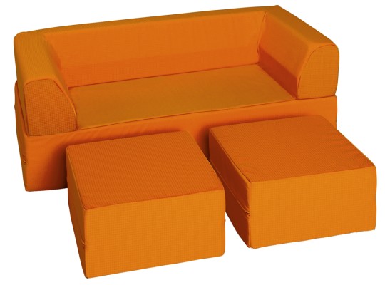 Molitanová souprava sedací Vario-PUR pěna Newlife oranžová
