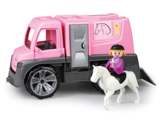 Auto dětské LENA Truxx koňský transport s příslušenstvím