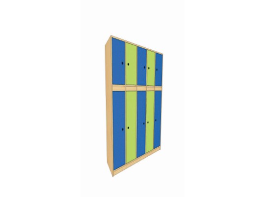 Šatní skříň S5150 Aurednik 1500x1700x400mm dřevěná lamino barevné dekor bříza