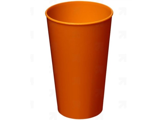 Plastový kelímek oranžový 300 ml