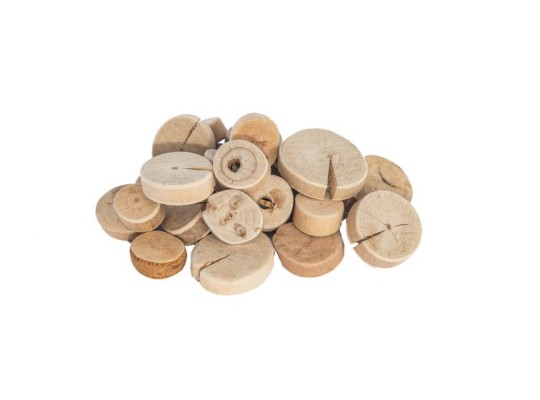 Naplavené dřevo kolečko 2-4,5 cm - 500 g