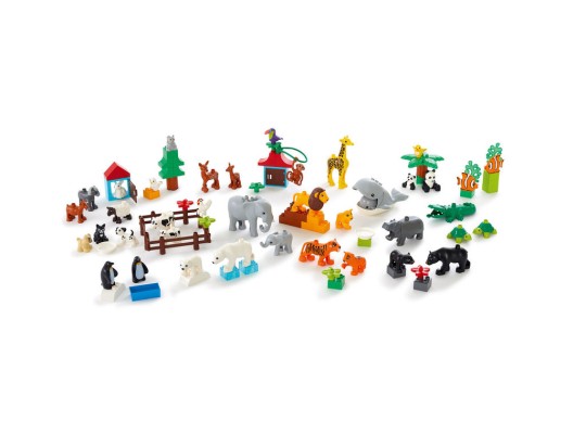 LEGO DUPLO Figurky divoká zvířata