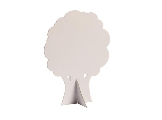 Kartonový výřez tvar k dekoraci Strom listnatý malý 26x19cm