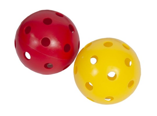 Florbalový  míček pr. 7,2 cm plastový 1 ks
