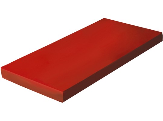 Žíněnka koženka pojený molitan 150x100x8 cm červená