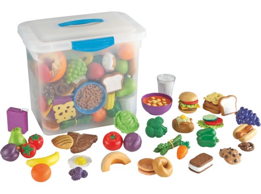 Potraviny makety plastové - Mega Box 100 ks