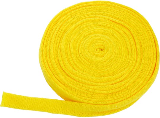 Pletený tubus/návlek žlutý 100 x 3 cm